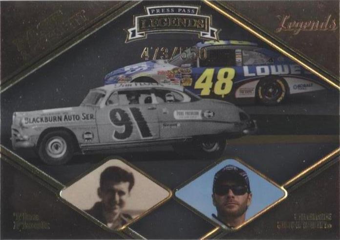 2009 Press Pass Legends - Jimmie Johnson Tim Flock #PP 11
