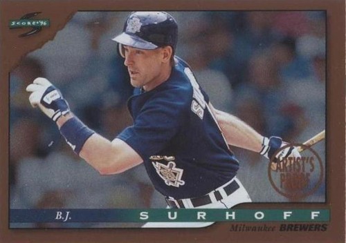 1996 Score - B.J. Surhoff #47