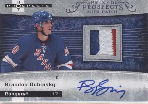 2007-08 Fleer Hot Prospects - Brandon Dubinsky #225