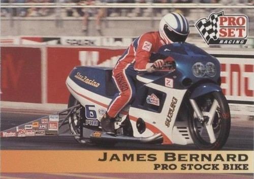 1992 Pro Set NHRA - James Bernard #98