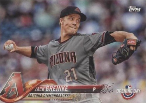 2018 Topps Opening Day - Zack Greinke #141