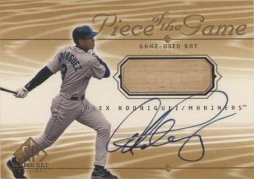 2001 SP Game Bat Edition - Alex Rodriguez #S-AR