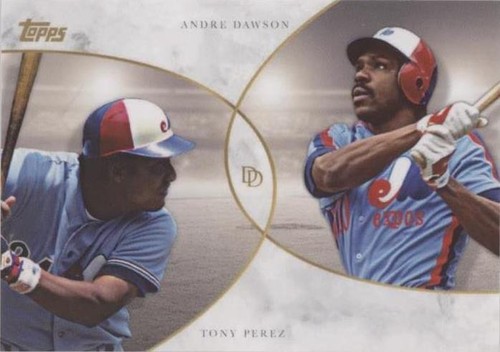 2020 Topps On Demand Dynamic Duals - Andre Dawson Tony Perez #20