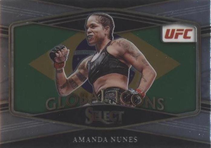 2022 Panini Select UFC - Amanda Nunes #7