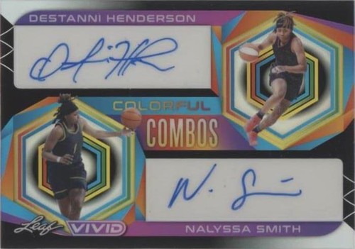 2022-23 Leaf Vivid - Destanni Henderson/NaLyssa Smith #CC-16