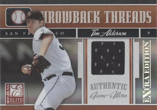 2008 Donruss Elite Extra Edition - Tim Alderson #TTS-24