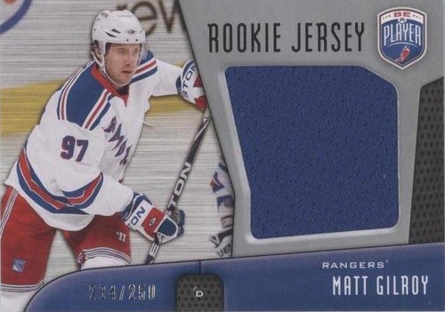 2009-10 Upper Deck Be a Player - Matt Gilroy #RJ-MG