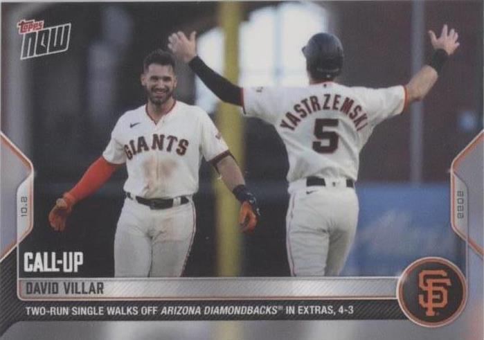 2022 Topps Now - David Villar #1005