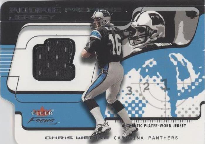 2001 Fleer Focus Chris Weinke #RPCW