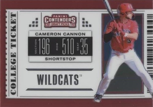 2019 Panini Elite Extra Edition - Cameron Cannon #CT-CC