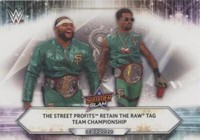 2021 Topps WWE - The Street Profits #93