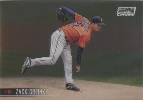 2021 Topps Stadium Club Chrome - Zack Greinke #198