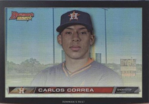 2015 Bowman's Best - Carlos Correa #HDH-CC