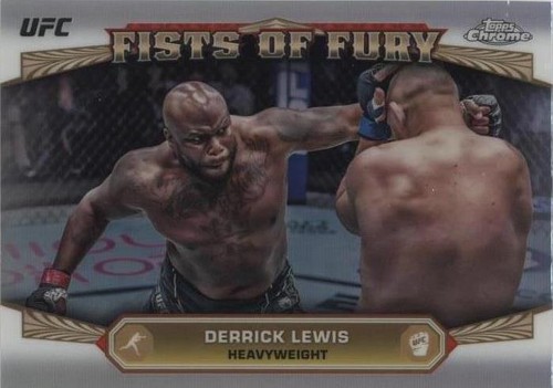 2024 Topps Chrome UFC - Derrick Lewis #FOF-15