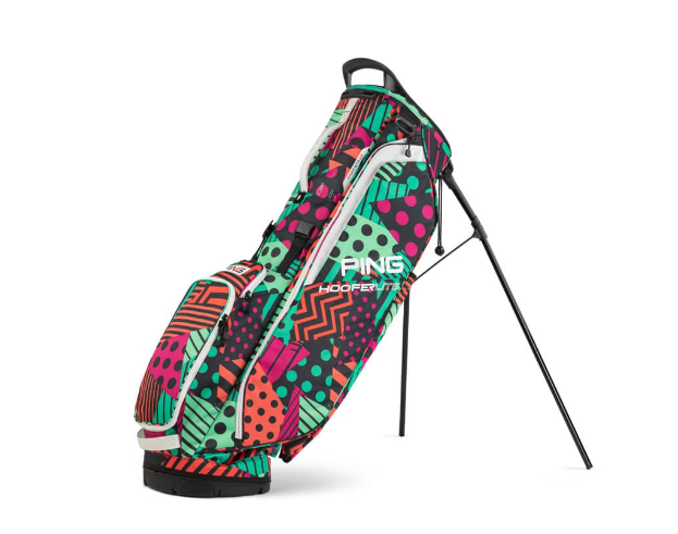 New Ping Hoofer Lite 231c Watermelon 4-Way Top Double Strap Stand Bag