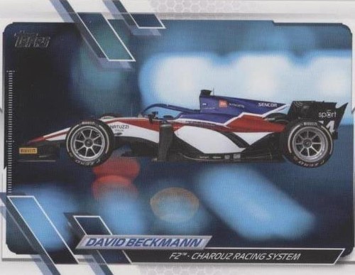 2021 Topps Formula 1 - David Beckmann #128