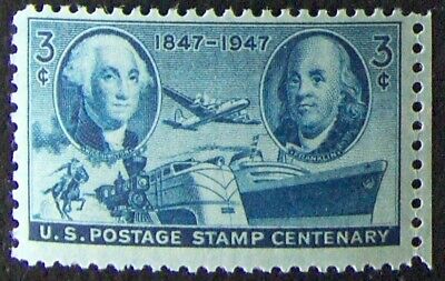 A single US 3c stamp, SC #947 Postage Stamp Centenary MNH 1947