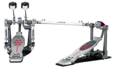 Pearl P2052BL Lefty Eliminator Redline Belt Drive Double Bass Kick Drum Pedal