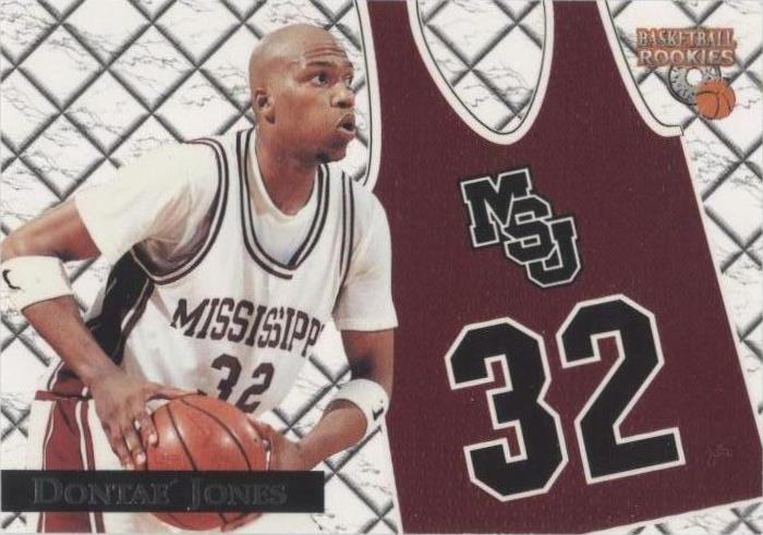 1996 Score Board Basketball Rookies - Dontae' Jones #J14