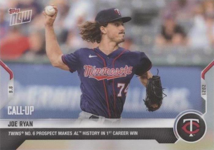 2021 Topps Now - Joe Ryan #780