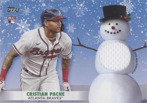 2021 Topps Holiday - Cristian Pache #WRC-CP