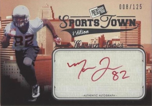 2012 Press Pass Sports Town Edition Autographs Marvin Jones #STMJ