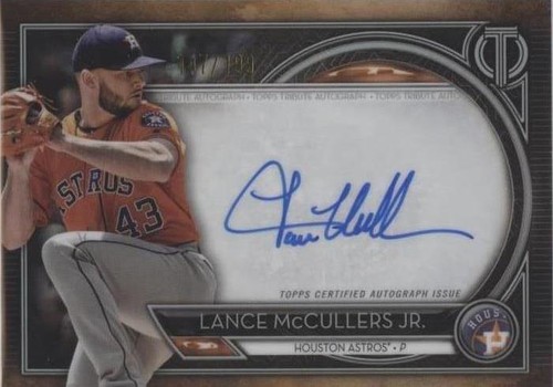 2020 Topps Tribute - Lance McCullers Jr. #TA-LMJ