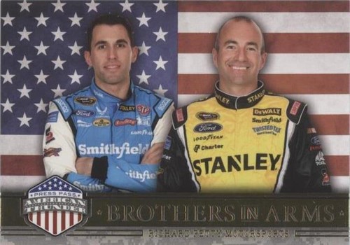 2014 Press Pass American Thunder - Aric Almirola Marcos Ambrose #58