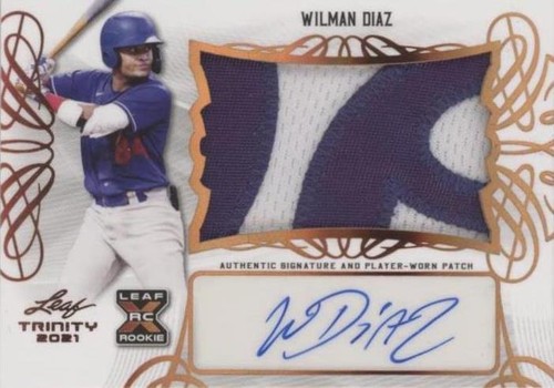 2021 Leaf Trinity - Wilman Diaz #PA-WD1