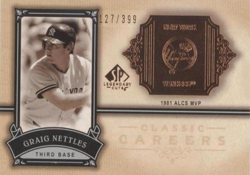 2005 SP Legendary Cuts - Graig Nettles #CC-GN