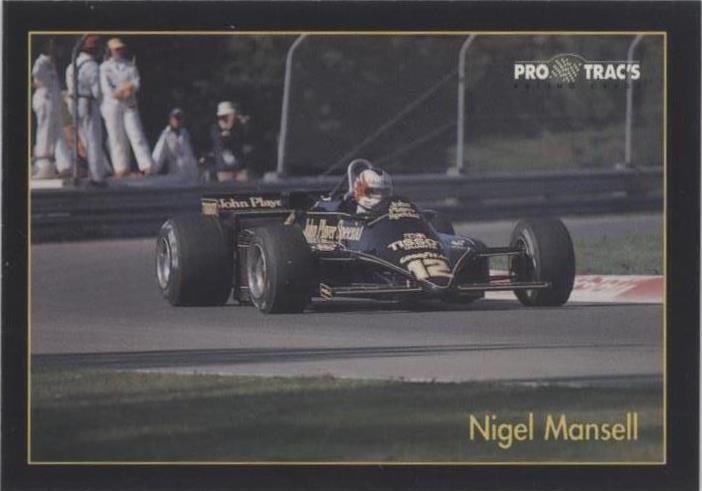 1991 Pro Trac's Formula One - Nigel Mansell #122