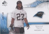 2009 SP Authentic Sherrod Martin #213