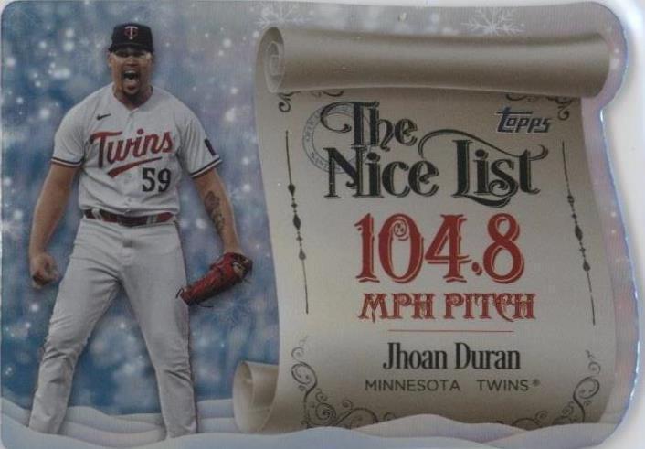 2024 Topps Holiday - Jhoan Duran #MNL-25