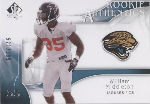 2009 SP Authentic William Middleton #206