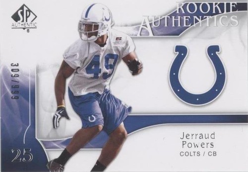 2009 SP Authentic Jerraud Powers #248