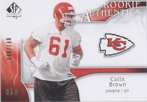 2009 SP Authentic Colin Brown #258