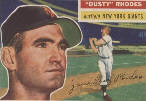 1956 Topps - Dusty Rhodes #50