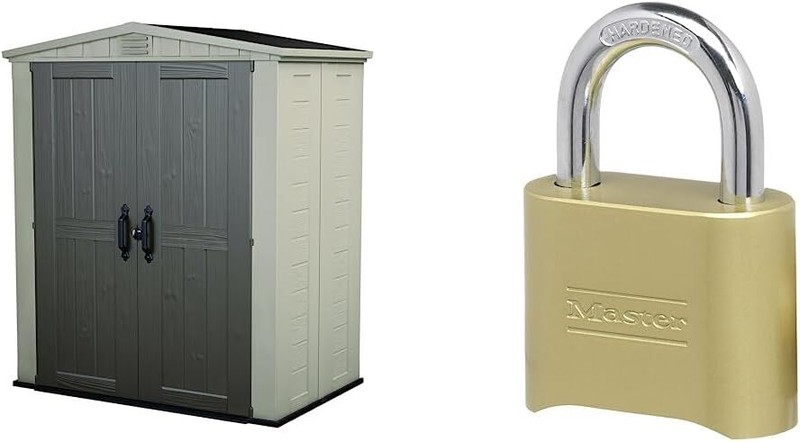 Factor 6X3 Outdoor Storage Shed Kit-Perfect to Store Patio Furniture, Garden Too