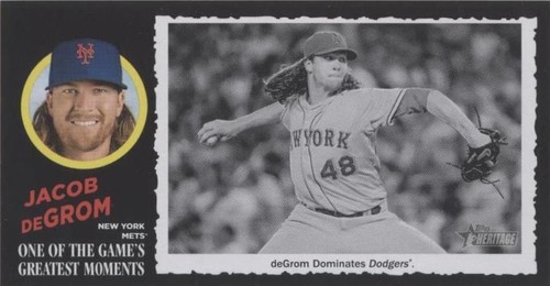 2020 Topps Heritage - Jacob deGrom #41