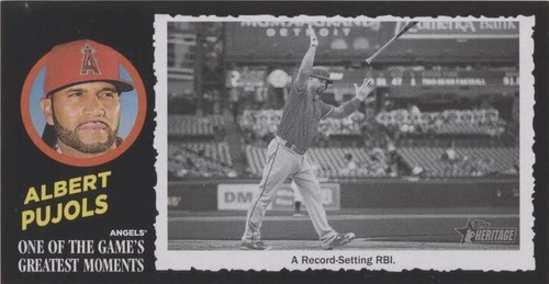 2020 Topps Heritage High Number - Albert Pujols #53