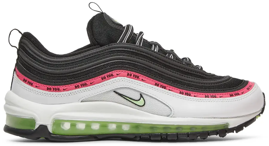 Кроссовки Nike Air Max 97 Do You Black Lime Glow White DM8126-001 мужские 10