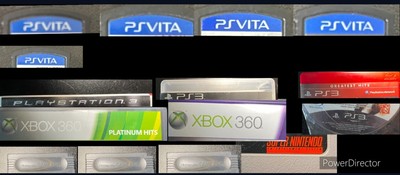 15 Mystery GAMES LOT (PSVITA, PS3, Xbox360, GameBoy, SNES)