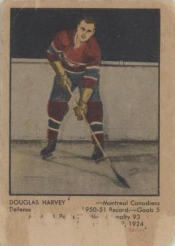 1951-52 Parkhurst - Doug Harvey #10