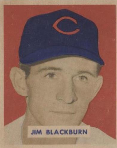 1949 Bowman - Jim Blackburn #160