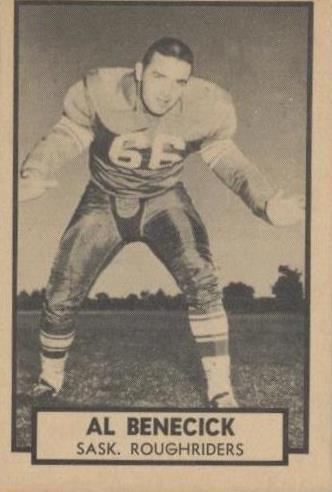 1962 Topps CFL Al Benecick #116