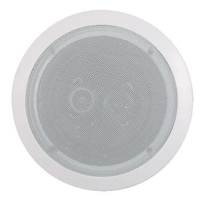 NEW 6.5'' in ceiling single DVC Stereo Speaker wall Dual Channel Sound 9'' frame