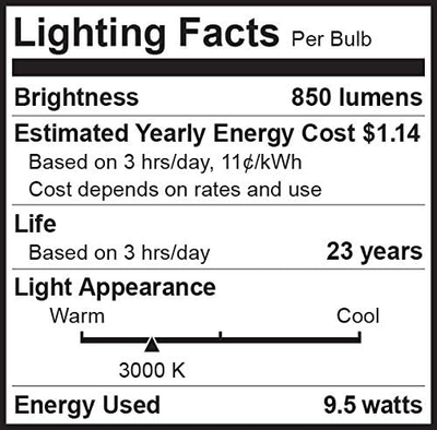 Bioluz LED 4 Pack 92 CRI BR30 Flood Light Bulbs Indoor Outdoor Instant ON DIMMAB