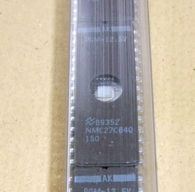 1 x NMC27C64Q-150 - 65,536-Bit (8192 x 8) CMOS EPROM