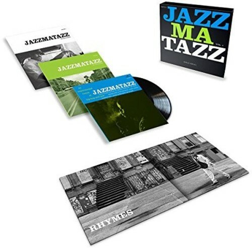極美品 LP US盤 GURU/JAZZMATAZZ VOL.1 レコード Guru Jazzmatazz Vol. 1 Vinyl LP Opaque Smoke Blue Vinyl Me