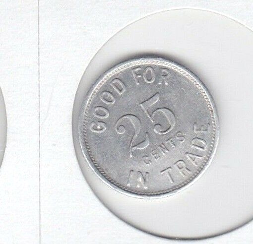 Coal Scrip Token SS Rachel Marion County WV 25c West Virginia Script Jones